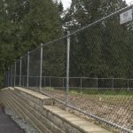 6ft chainlink fence black with galvanized